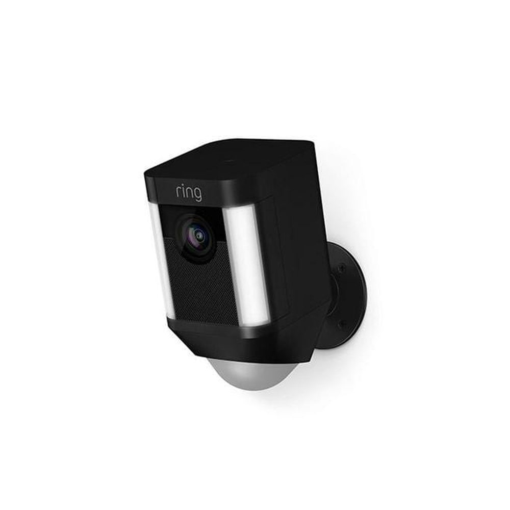 Ring Spotlight Cam Battery - Battery powered security camera with LED spotlights and siren
