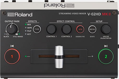 Roland - V-02HD MK II Streaming Video Mixer