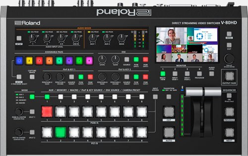 Roland - V-80HD Direct Streaming Video Switcher