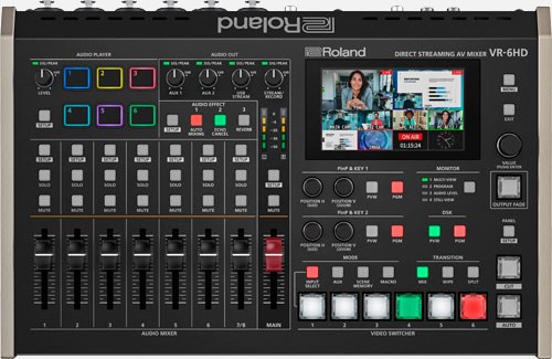 Roland - VR-6HD Direct Streaming AV Mixer