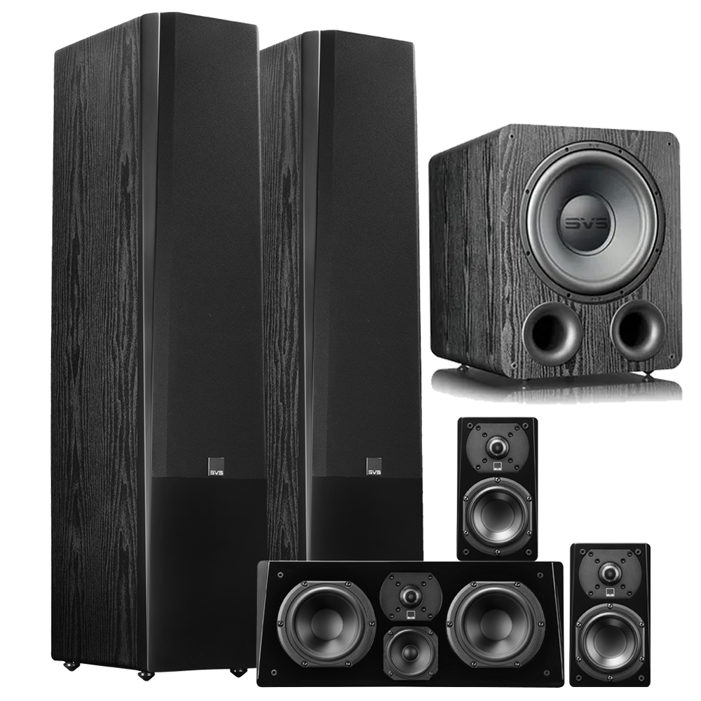 SVS Prime Home Theatre Package - Prime Speaker Package including SVS PB1000PRO Subwoofer