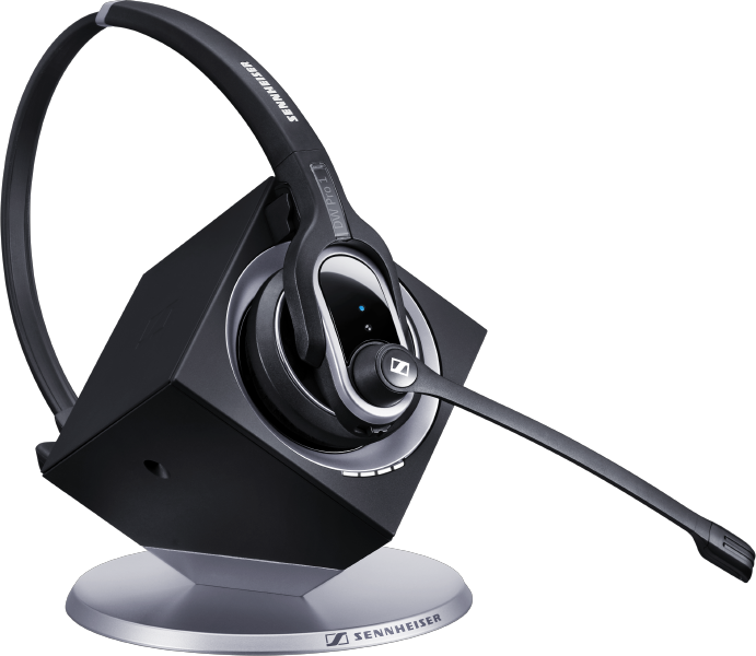 Sennheiser DW 20 PHONE - EU - Wireless Monaural Professional headset with base station