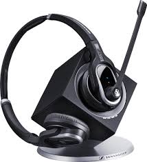 Sennheiser DW 30 PHONE - EU DECT Wireless Binaural Professional headset with base station : only for desk phone