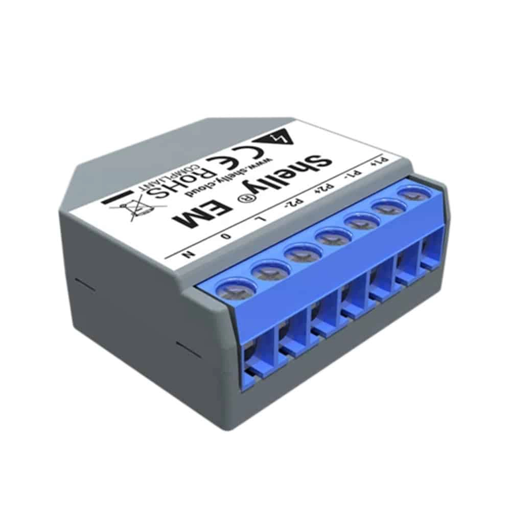 Shelly EM - Electricity Monitor Relay