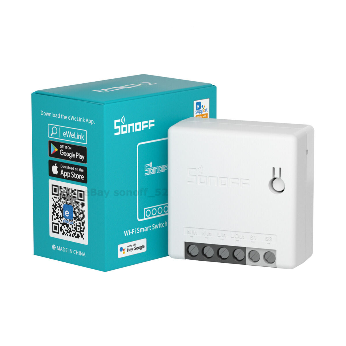 Sonoff - MINIR2 Smart Switch Wi-Fi