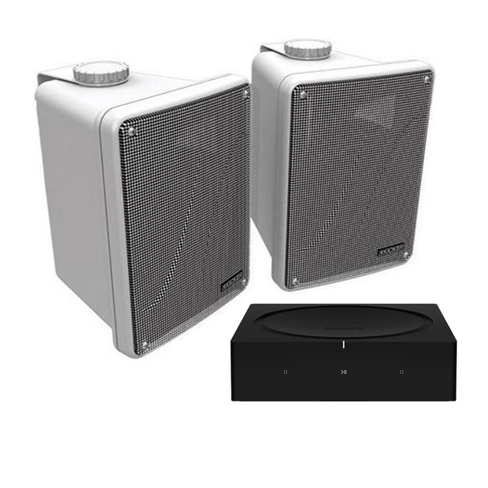 Sonos Entertainment Package - Sonos Amp and Kicker KB6000 set