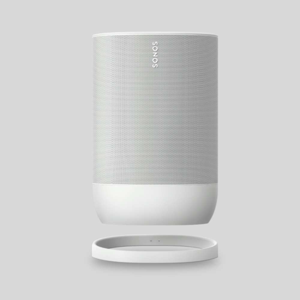 Sonos Move - The battery powered WiFi & Bluetooth Speaker - White