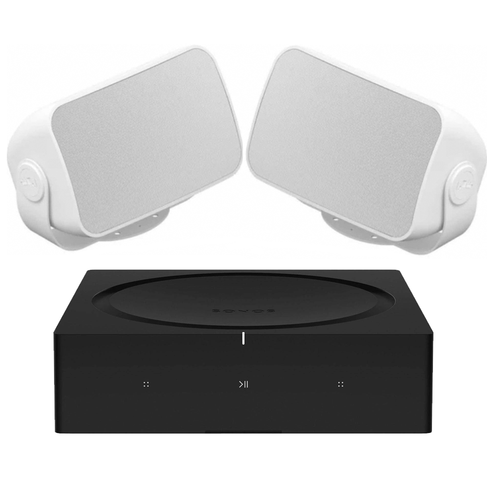 Sonos Outdoor Sound Package - Sonos Amp + Sonance Mariner Speakers