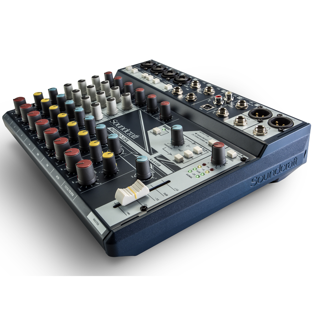 SoundCraft Notepad-12FX - Small-format Analog Mixing Console with USB I/O and Lexicon Effects — view 2