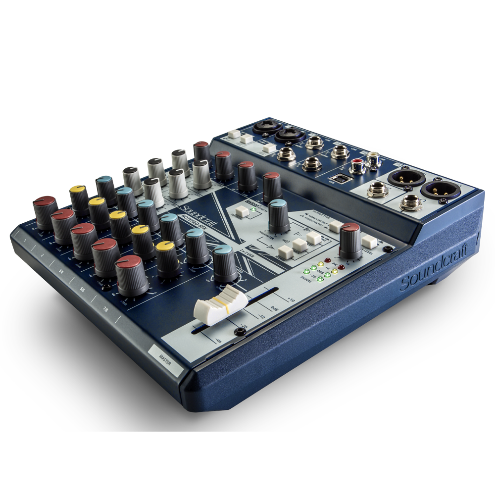 SoundCraft Notepad-8FX - Small-format Analog Mixing Console with USB I/O and Lexicon Effects — view 2