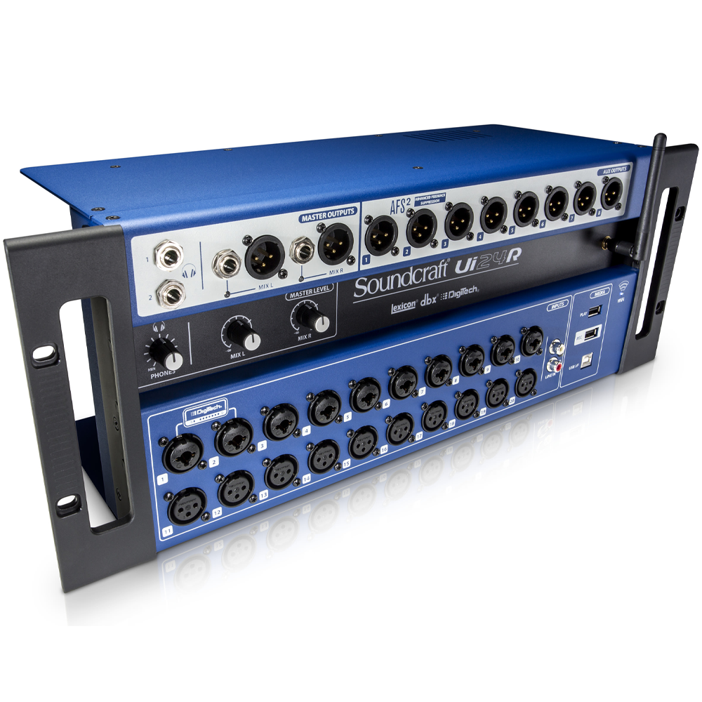 SoundCraft Ui24R - 24-channel Digital Mixer/USB Multi-Track Recorder With Wireless Control — view 2
