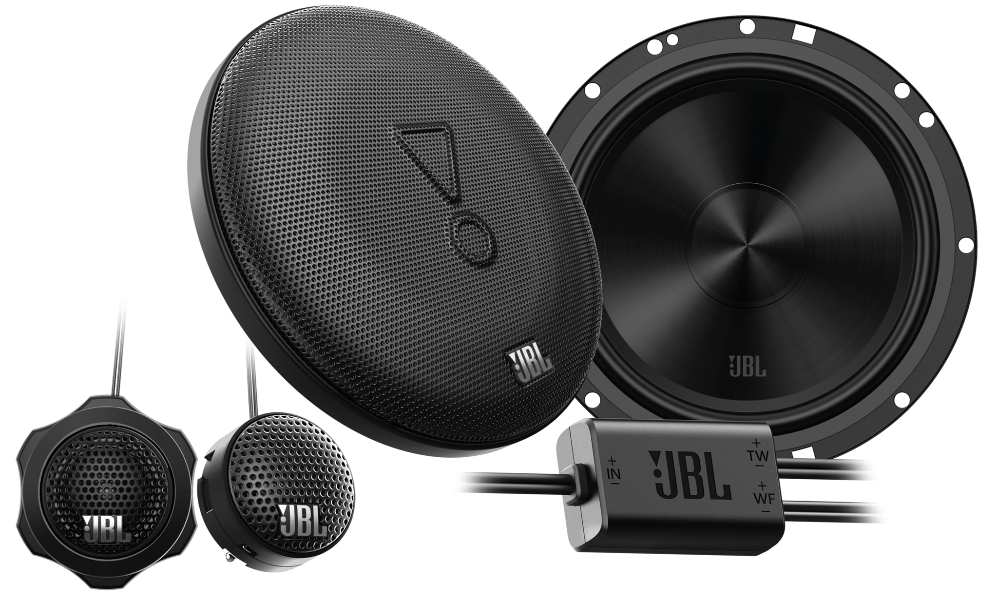 JBL - Stage2 65C 6.5" 720W 2-Way Component Car Speaker