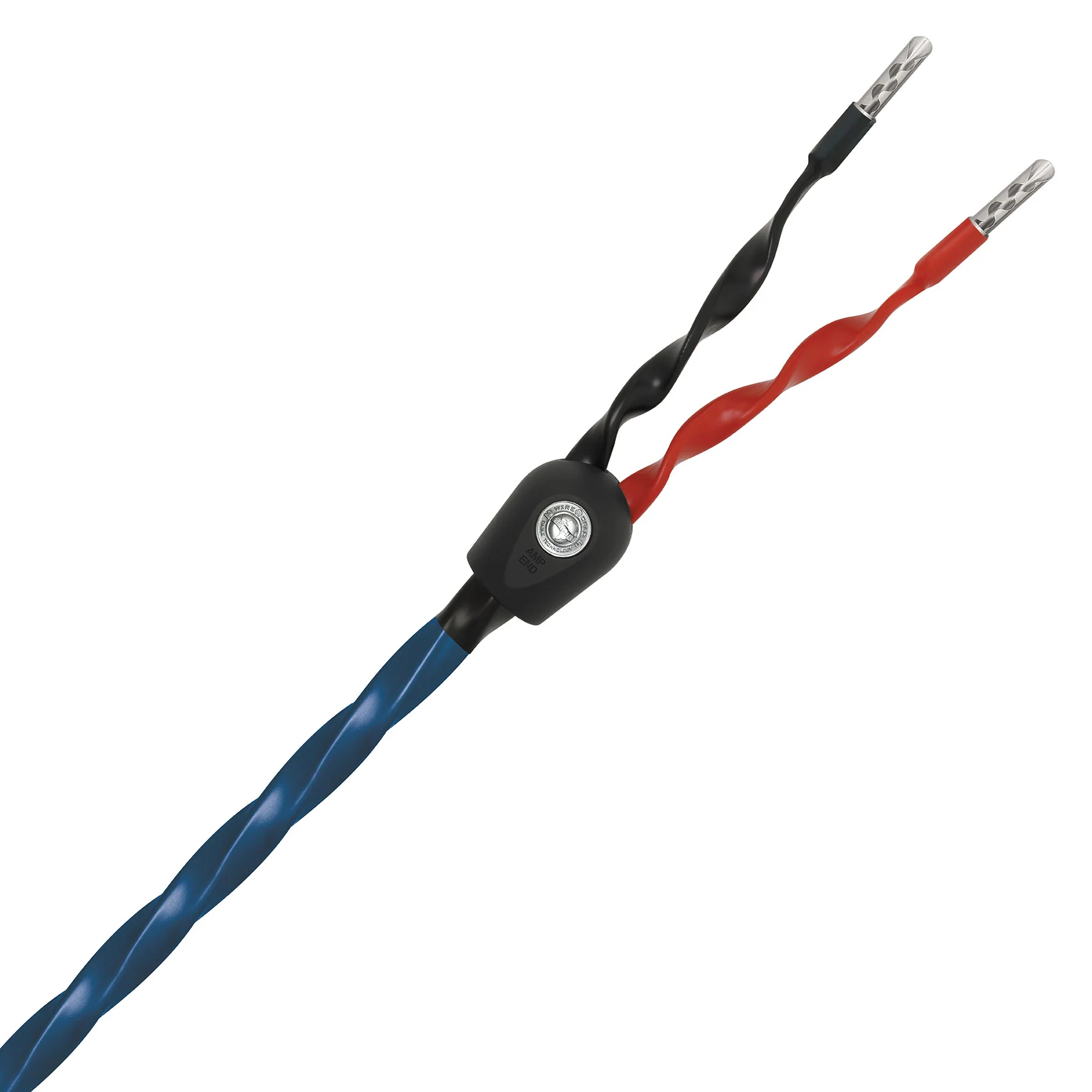 Wireworld Oasis 8 11AWG Pre-terminated Speaker Cable with Silver Banana Plugs Pair