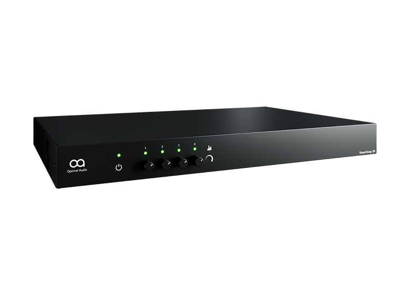 Optimal Audio SMARTAMP 30 - 4 x 250W Amplifier with DSP