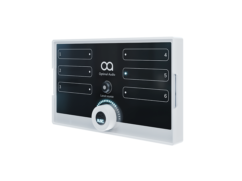 Optimal Audio ZONEPAD 1 - Single zone wall controller