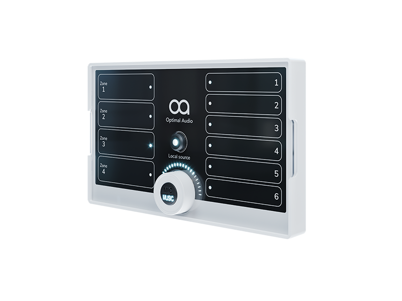 Optimal Audio ZONEPAD 4 - Four zone wall controller