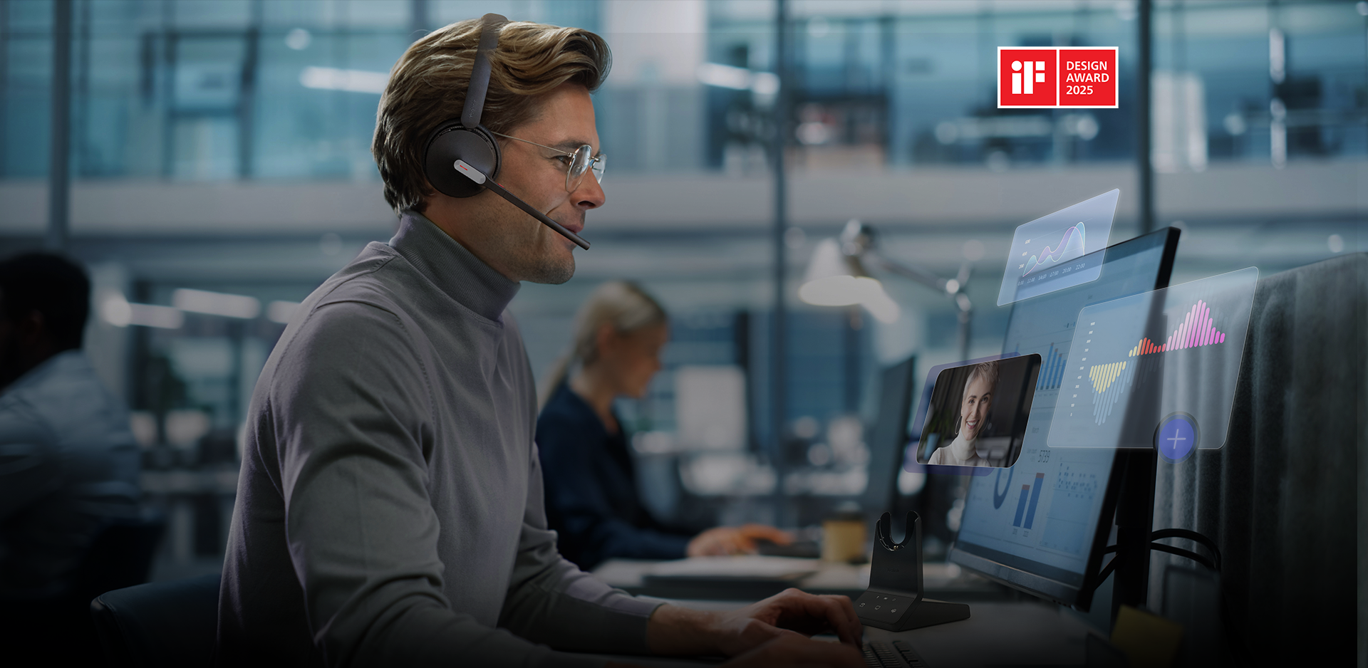 Yealink - WH64 Dual DECT Hybrid Wireless Headset