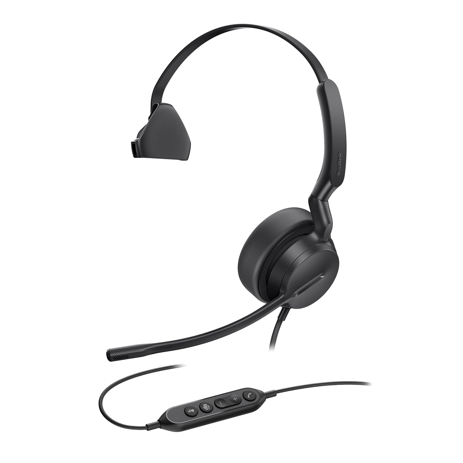 Yealink UH42 SE Mono USB Headset, USB-C With USB-C/A Adapter, Teams Certified
