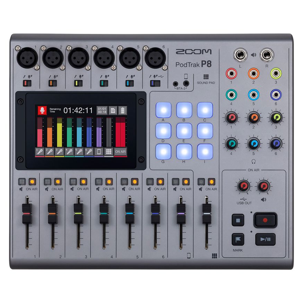 Zoom PodTrak P8 - Podcasting Simplified