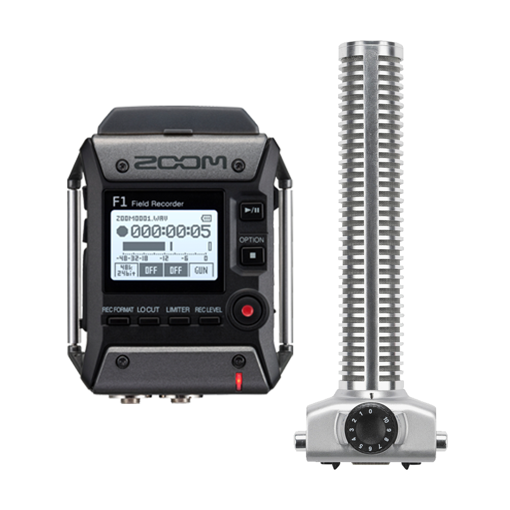 Zoom F1-SP - Two Track Recorder for Run-and-Gun Filmmakers