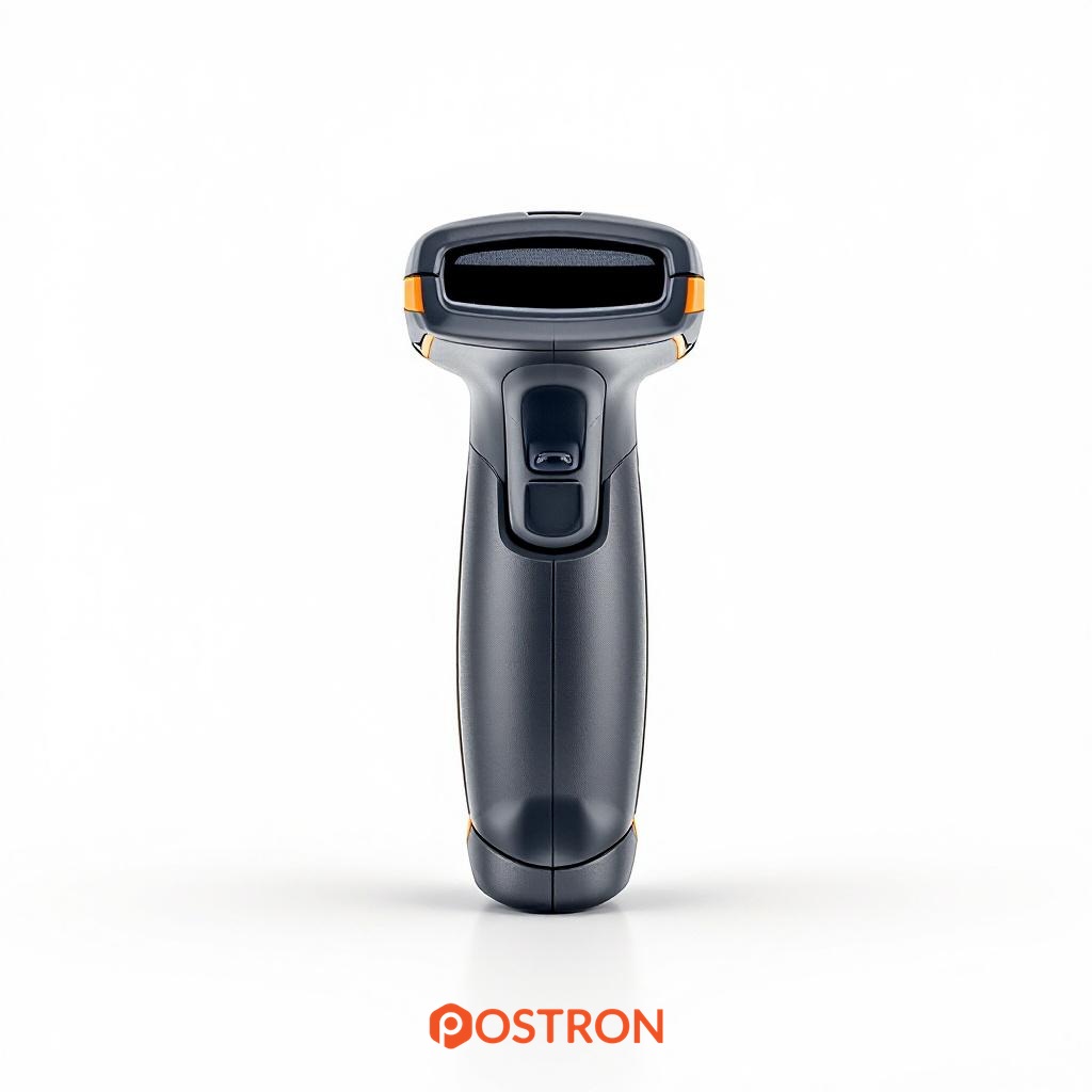 Postron - 2D Wireless Barcode Scanner with Triple Connectivity