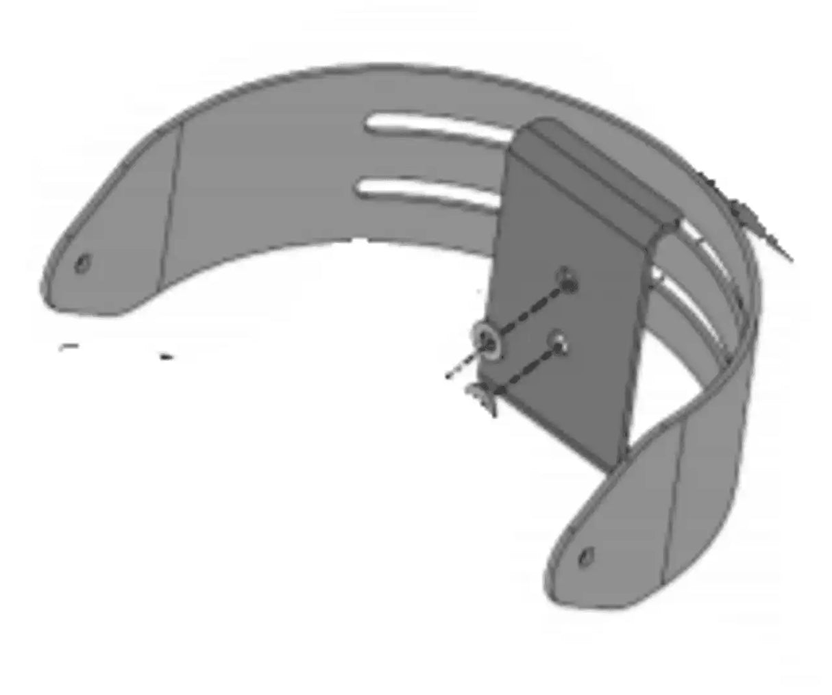 Biamp Community R-VTY35 - Vari-Tilt Yoke for R — view 1