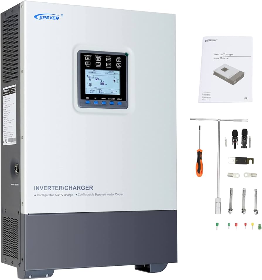 REMOTE LCD DISPLAY FOR 5KVA MKS INVERTER — view 1