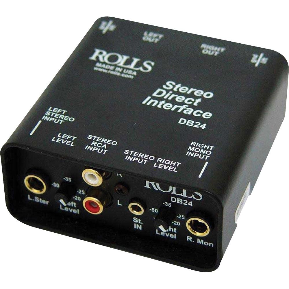 Rolls - DB24 Passive Stereo DI Box