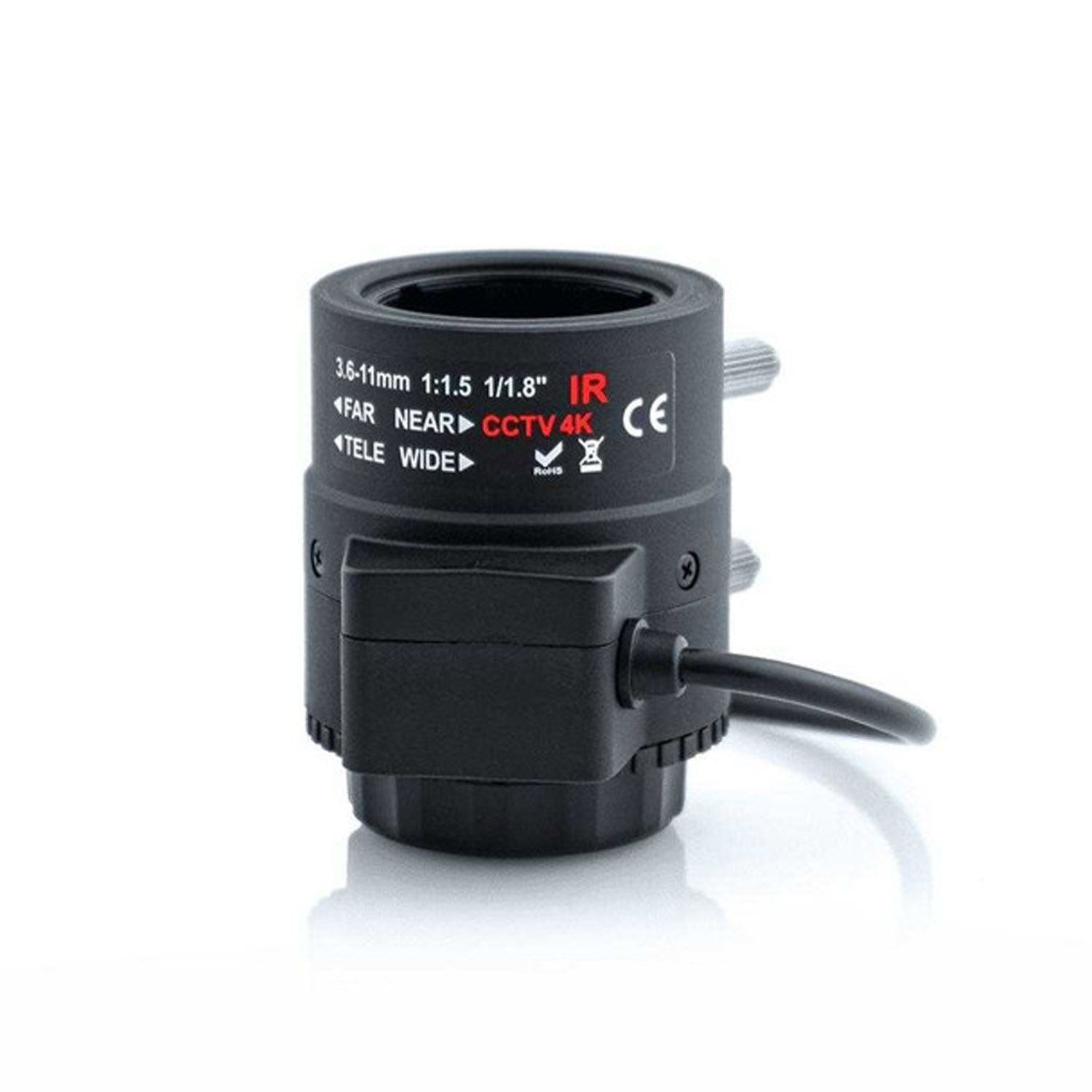 AIDA Imaging - AID-CS4K-3611V 4K Varifocal 3.6-11mm CS Mount Lens
