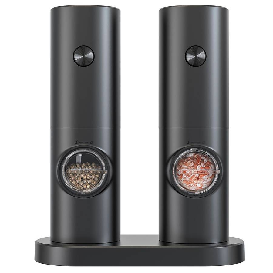 Feelive - Rechargeable Salt and Pepper Grinder Set (2 Pack) — view 1