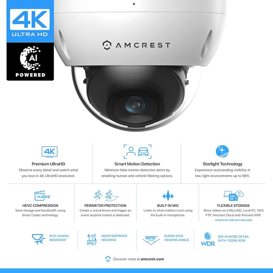 AC Unico - AC-611CS/3 420TVL Colour Dome Camera — view 1