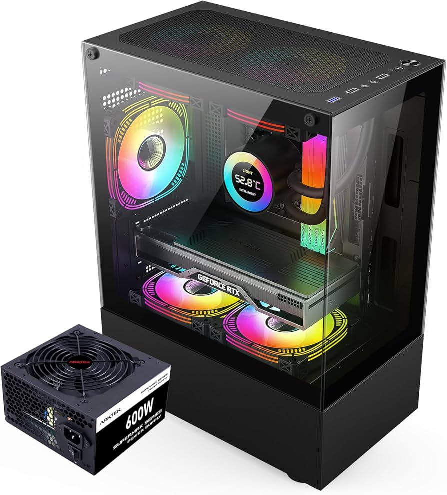 Arktek - H610 LGA1700 Micro-ATX Motherboard — view 1