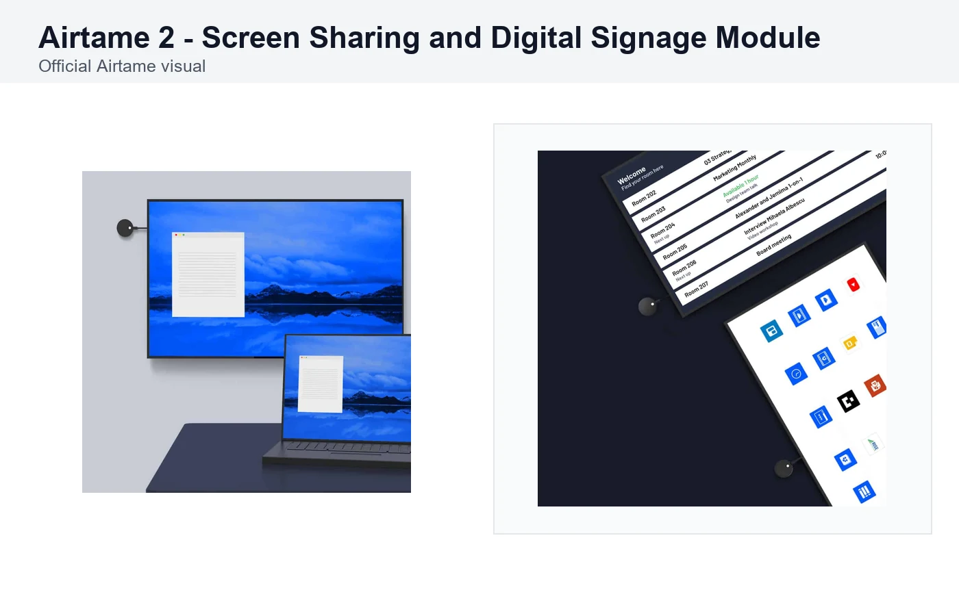 Airtame 2 - Screen Sharing and Digital Signage Module — view 2