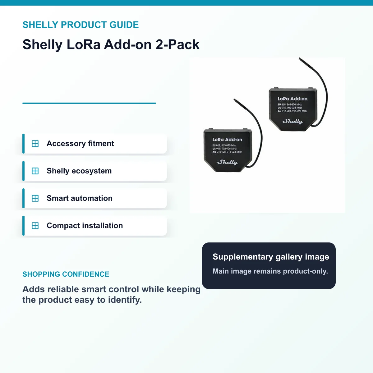 Shelly LoRa Add-on 2-Pack — view 8