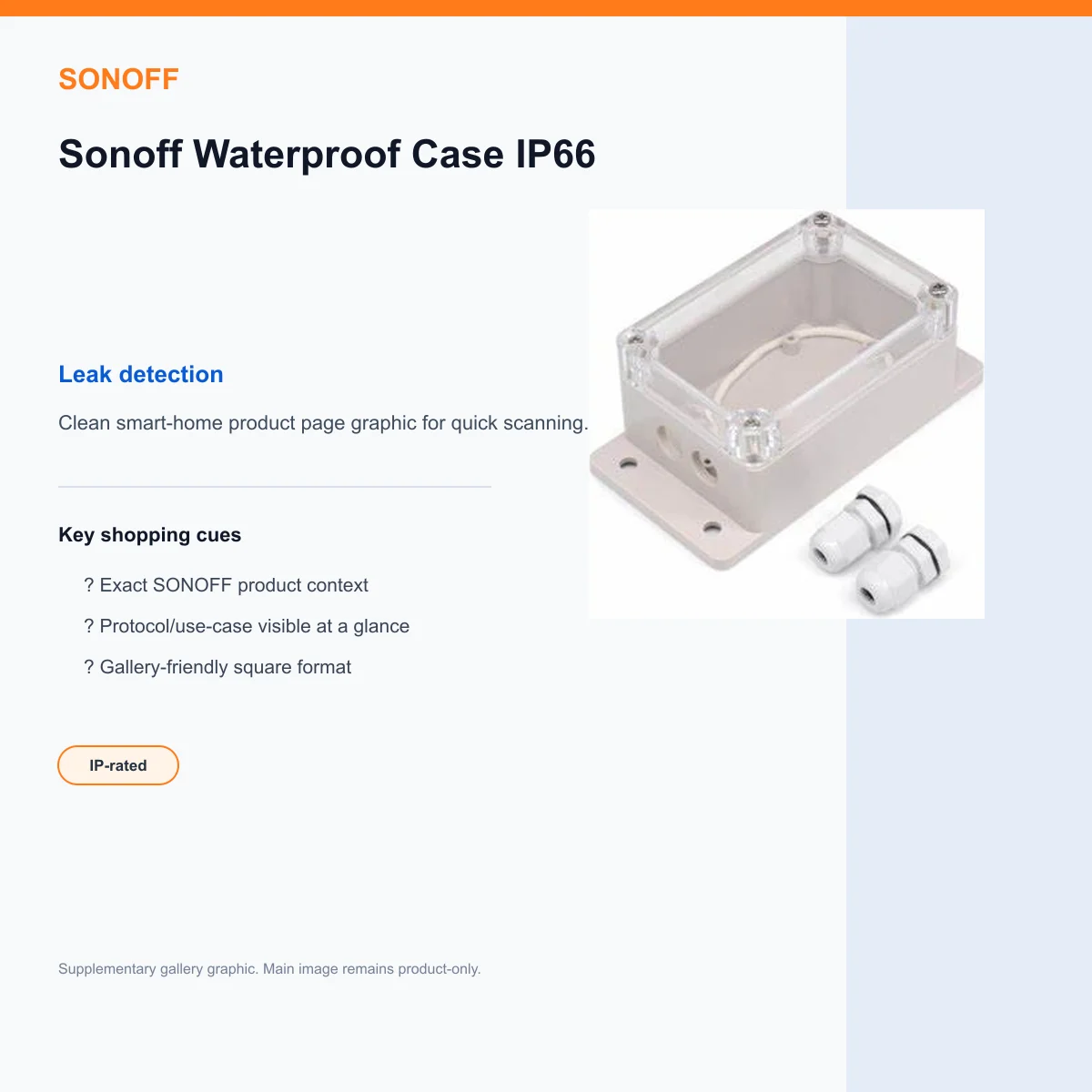Sonoff Waterproof Case IP66 — view 8