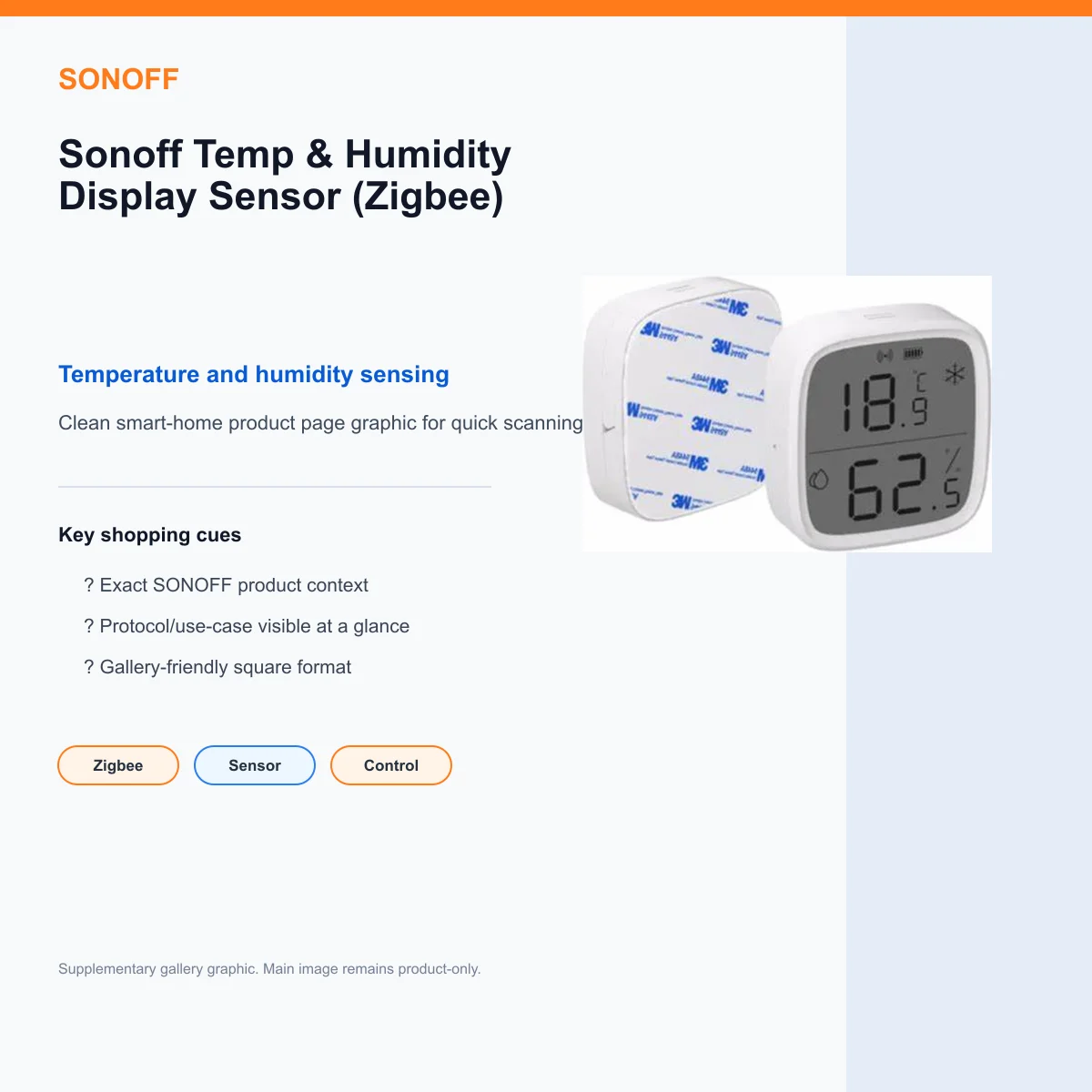 Sonoff Temp & Humidity Display Sensor (Zigbee) — view 8