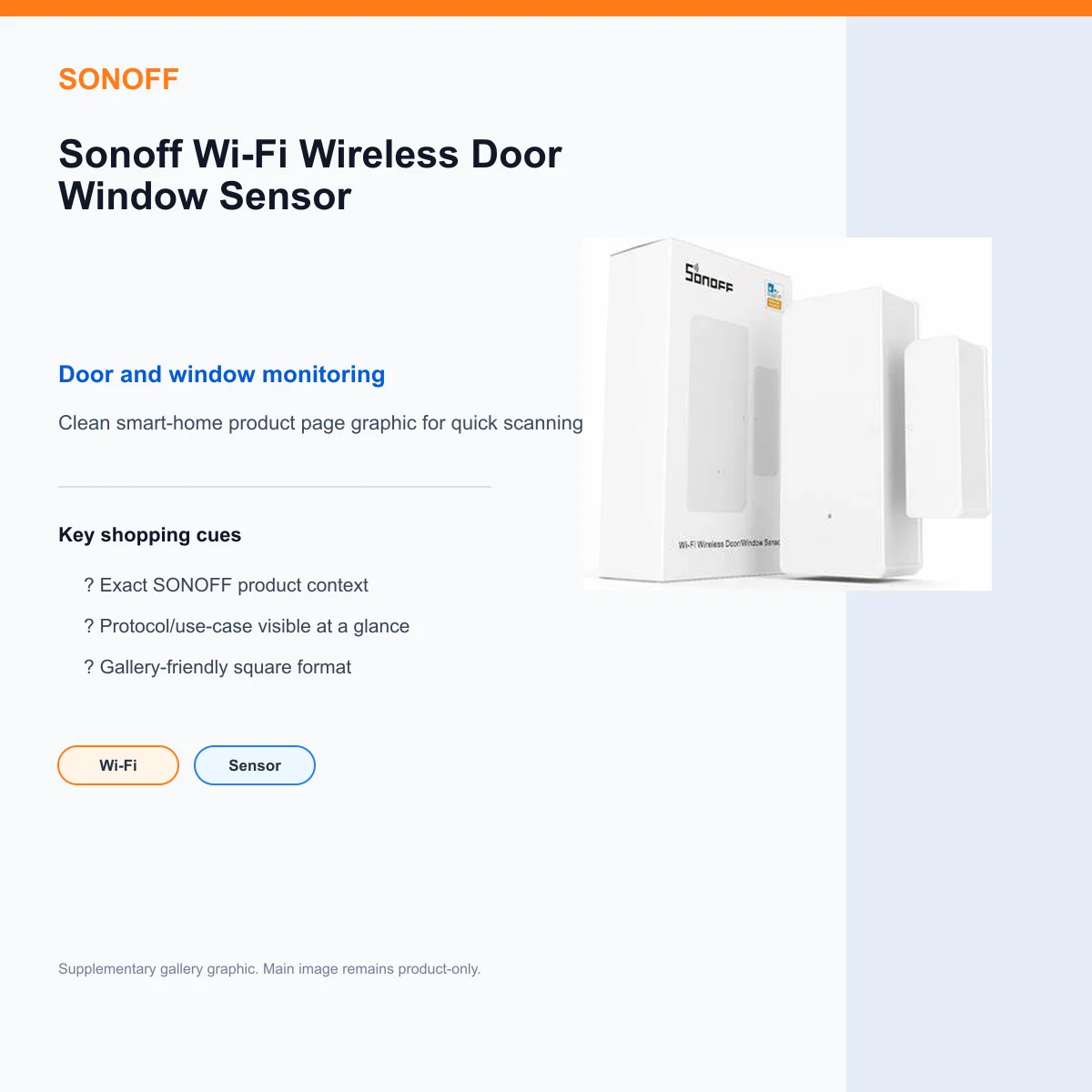 Sonoff Wi-Fi Wireless Door Window Sensor — view 8