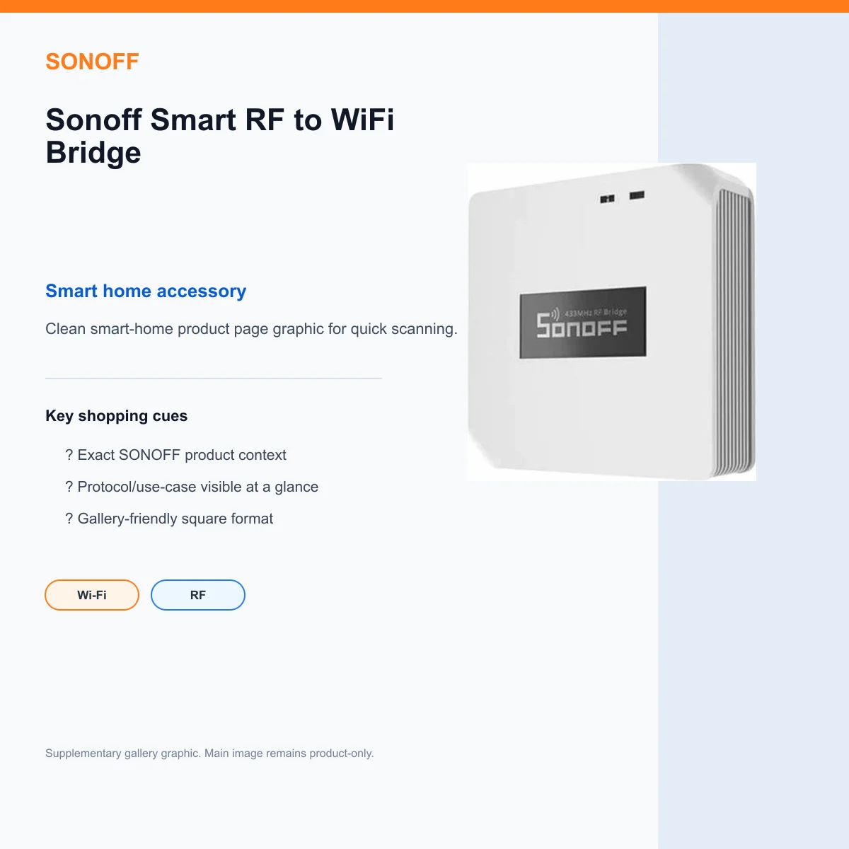 Sonoff Smart RF to WiFi Bridge — view 8