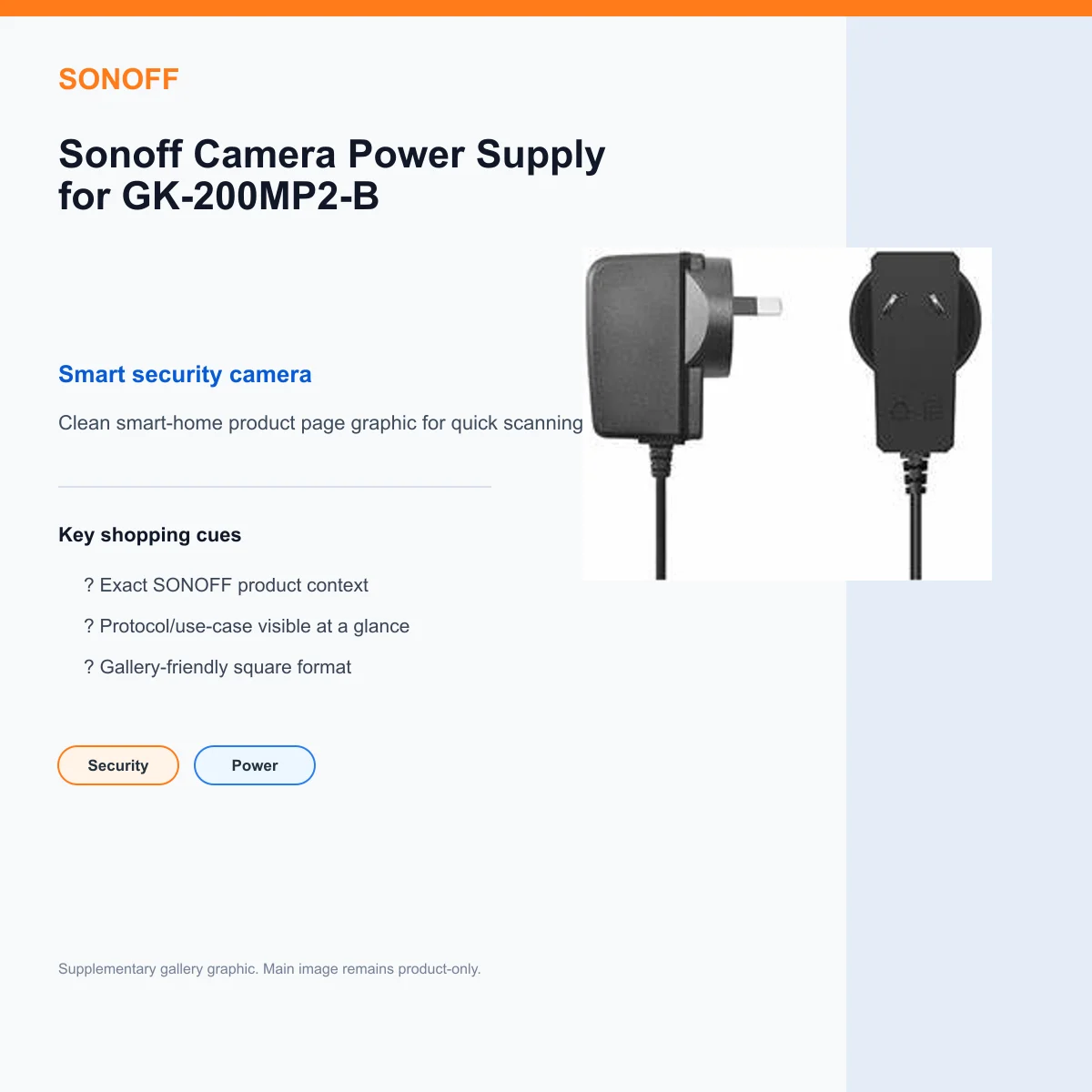 Sonoff Camera Power Supply for GK-200MP2-B — view 8