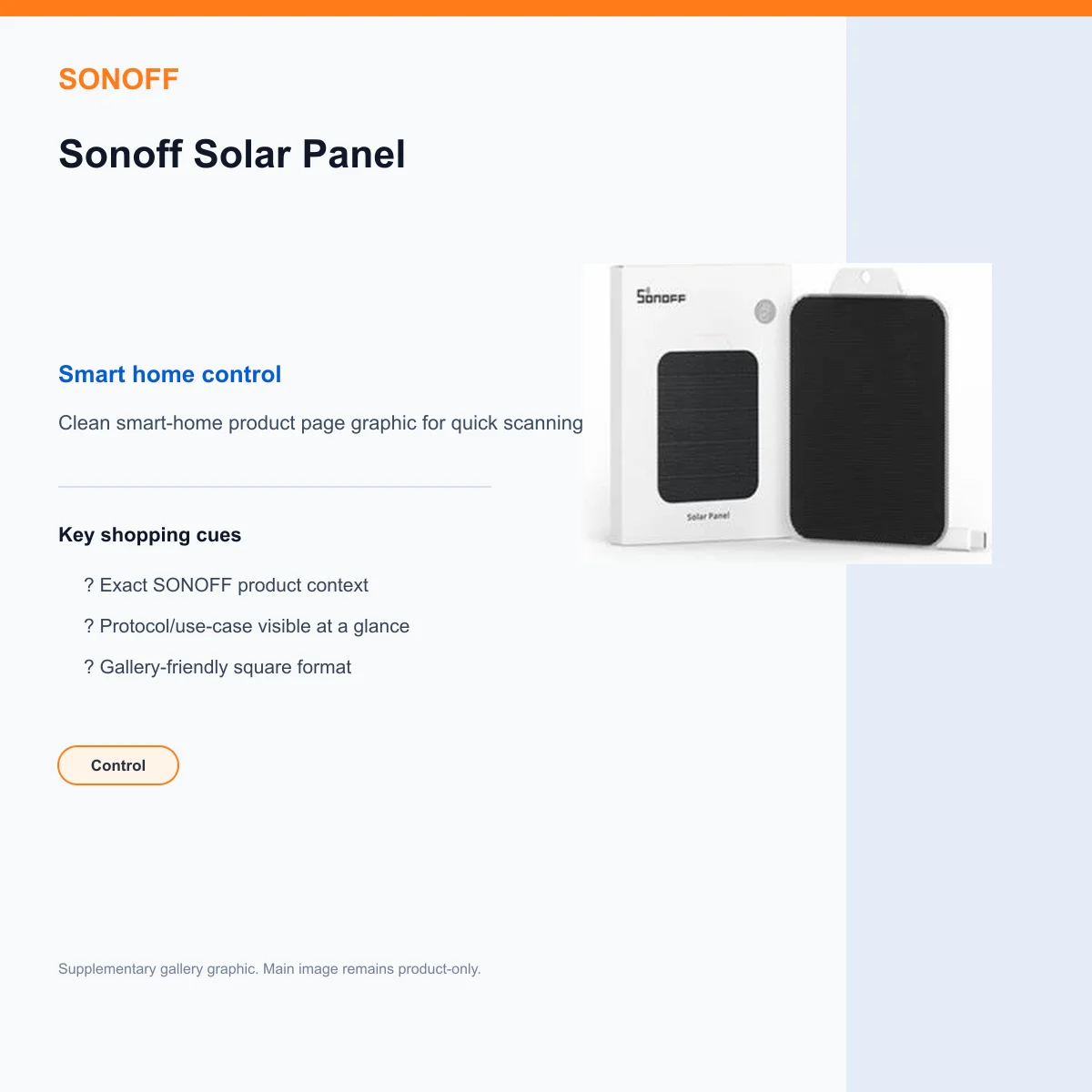 Sonoff Solar Panel — view 8