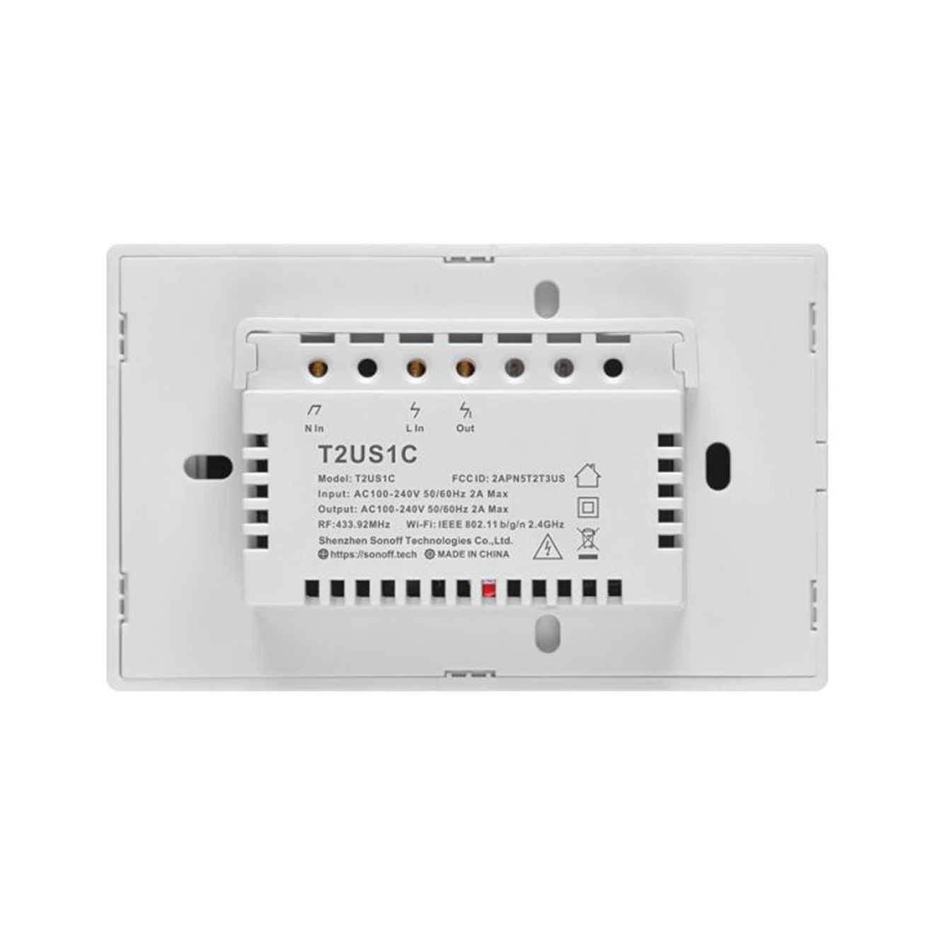 Sonoff Smart Light Switch Black 1CH WiFi