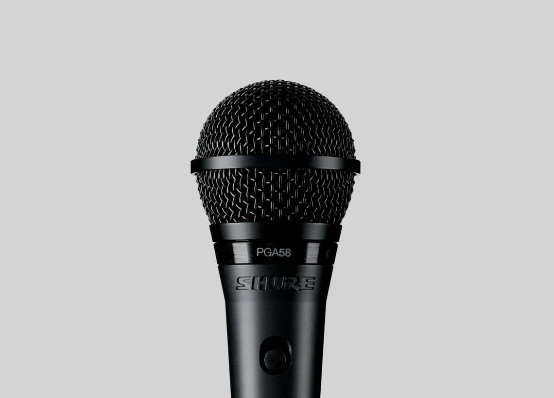Shure PGA58-XLR-E - HANDHELD MIC W F15FT XLR CABLE