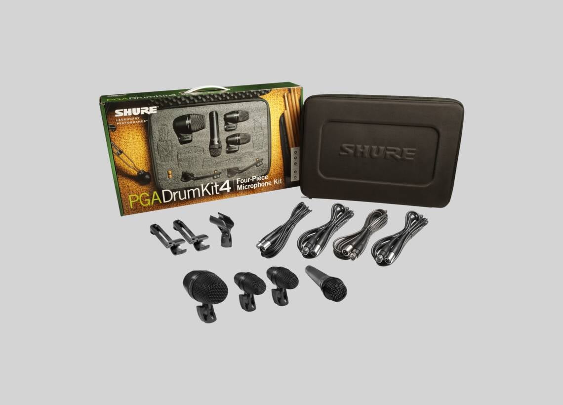 Shure 4PC - DRUMKIT PGA52.57.56 X2 MICS