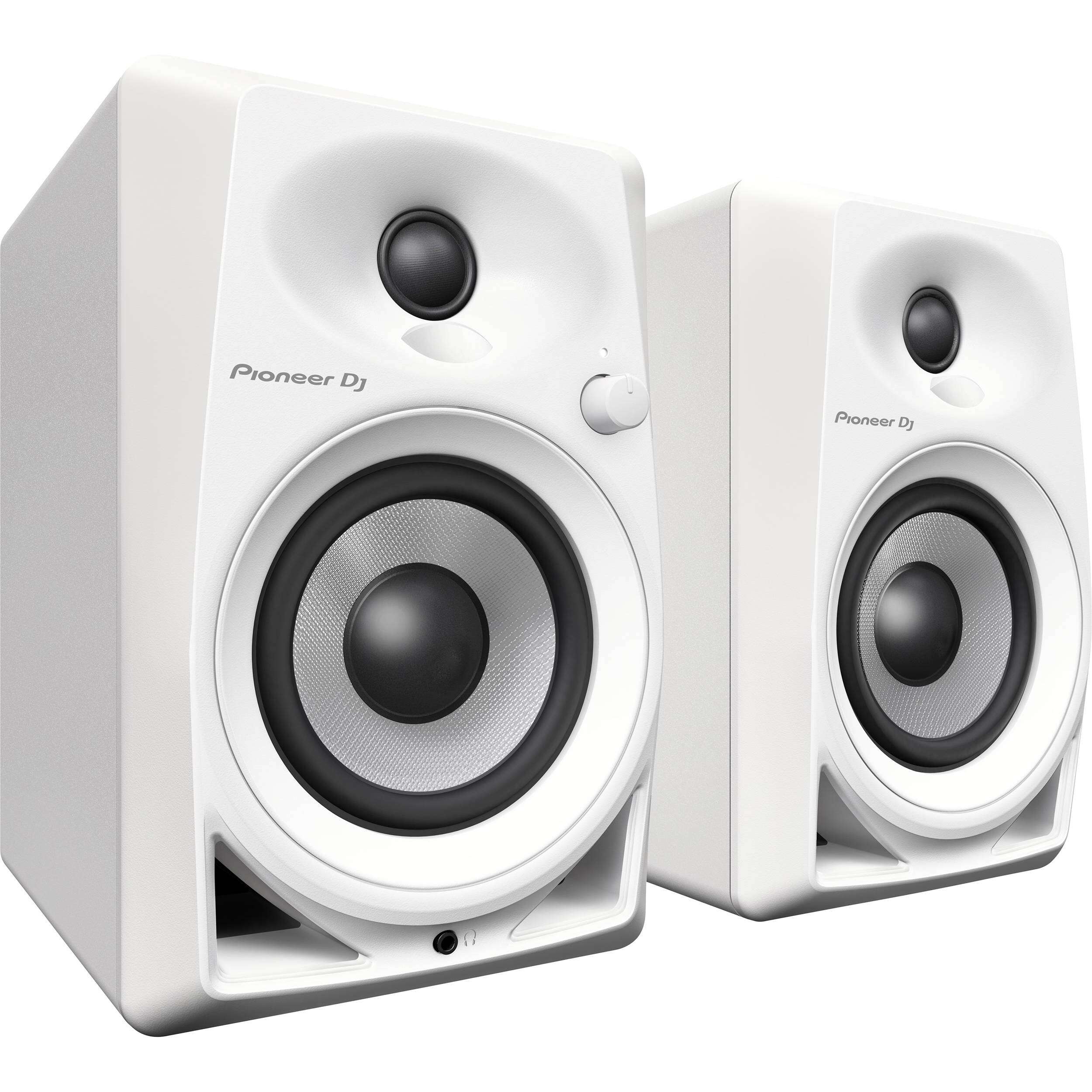 Pioneer DM-40-W 4-inch compact active monitor speaker