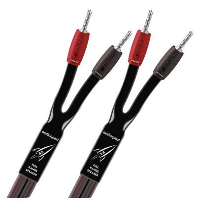 Audioquest Rocket 33 - Pre-Terminated Speaker Cable with Banana Plugs (Pair)