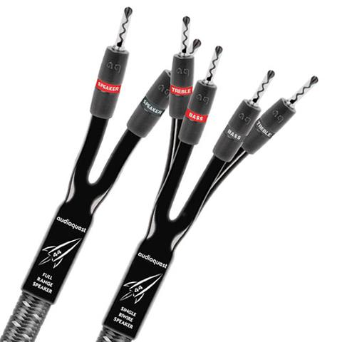 Audioquest Rocket 44 - Pre-Terminated Speaker Cable with Banana Plugs (Pair)