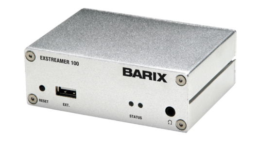Barix - Exstreamer 105 - Network Audio Player with Micro-SD slot
