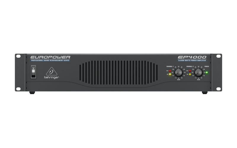 Behringer EP4000 - 4000W Stereo Power Amplifier with ATR