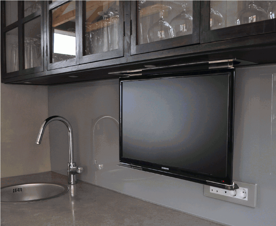 Definition TV Lift - Kitchen/Pub TV Lift