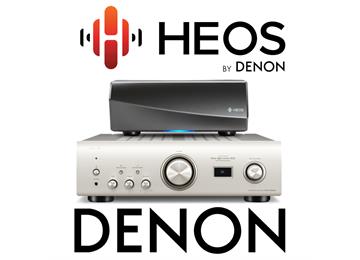 HEOS LINK & Denon PMA1600 (Black)